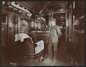 Erie R.R., Car Interiors.