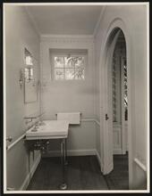 Rogers Estate, "Port of Missing Men," Southampton, L.I., Interior, Toilet Room.
