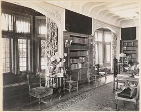S. C. Millett Residence, Irvington, N.Y. Library