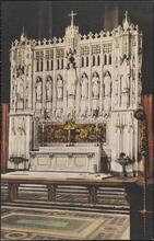 The Cathedral of St. John the Divine. New York. The High Altar.
