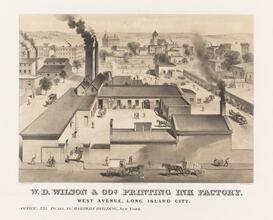 W. D. Wilson & Co. Printing Ink Factory, West Avenue, Long Island City