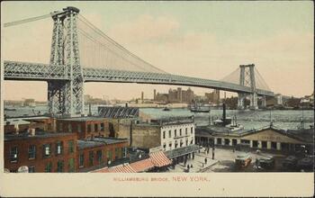 Williamsburg Bridge, New York.