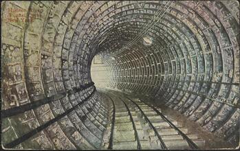 Hudson River Tunnel Curve, New York.