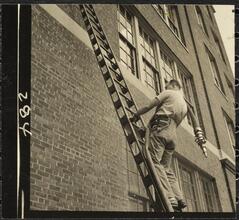 [Various views of civil defense officers.]