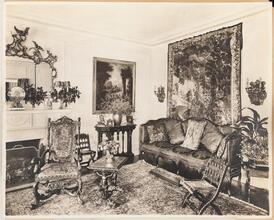 Mr. A. M. Pentz's Apartment - 1000 Park Avenue. N.Y.City. Living room