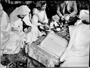 [Islamic religious service.]