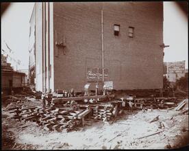 Theatre, New Montauk, Removing Building.