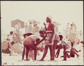 Untitled [Coney Island beach.]