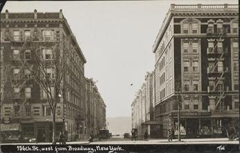 136th St., west from Broadway, New York.