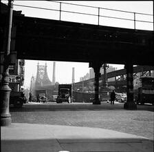 Bridge from under the Elevated Train.