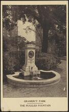 Gramercy Park. The Ruggles Fountain