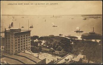 Greater New York, Off the Battery and Aquarium.