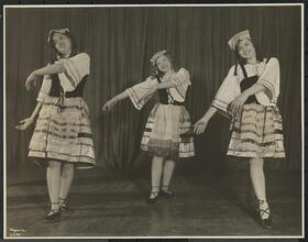 New York Association for the Blind, Play, Group of Three Dancers.
