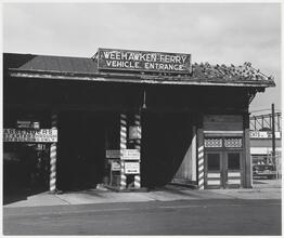 The Weehawken Ferry Story [Weehawken Ferry Vehicle Entrance.]