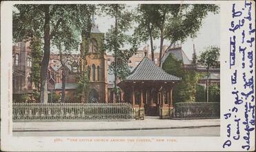 "The Little Church Around the Corner," New York.
