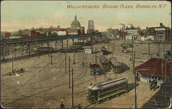 Williamsburg Bridge Plaza, Brooklyn, N.Y.