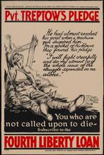 You Who Are Not Called Upon to Die - Subscribe to the Fourth Liberty Loan