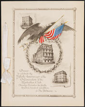 Dinner to celebrate the Fiftieth Anniversary of the Organization of the Manhattan Club