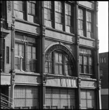 [Bedford Avenue façade of the Smith Building, 123 South 8th Street.]