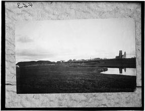 Ribe and the Castle Hill, 1904.