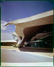 [TWA terminal at John F. Kennedy Airport.]