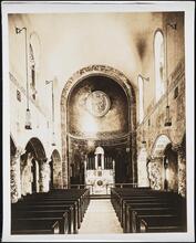 [Church. Interior, chancel.]