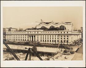 [Construction of Pennsylvania Station.]