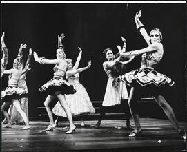 ["Follies" theater still.]