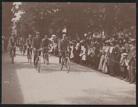 Bicycling Parade, Coney Island, Bicycle Path.