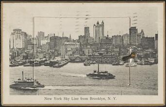 New York Sky Line from Brooklyn, N.Y.