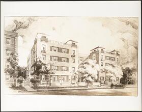 [Rendering of apartment buildings.]