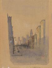 "Mid-town Vista No. 2" [6th Avenue south from 59th Street]
