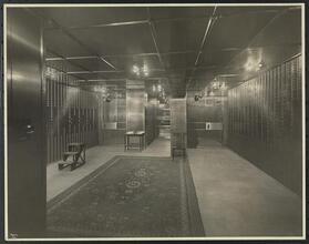 Gotham National Bank, 59th Street & Columbus Circle, Interior, Safe Deposit Vaults, Inside of Vault.