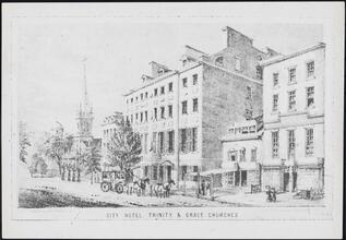 City Hotel, Trinity & Grace Churches