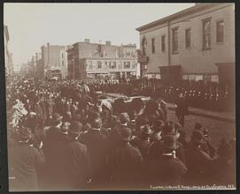 Funeral of Icaac E. Hoagland of Old Guard N.Y.