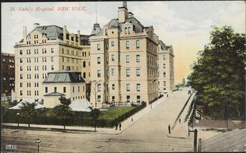 St. Luke's Hospital, NEW YORK.