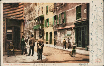 In Chinatown, New York.