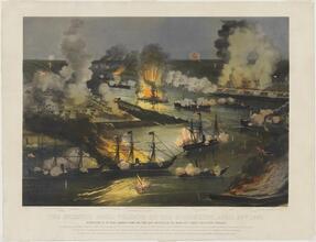 The Splendid Naval Triumph on the Mississippi, April 24th 1862.