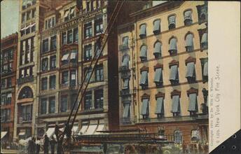 New York City Fire Scene