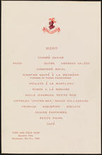 [Dinner given by Mr. Belmont at Turf and Field Club.]