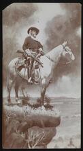 Portrait, Buffalo Bill (William Cody) on Favorite Horse.