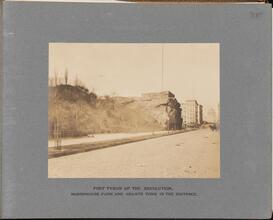 Fort Tyron of the Revolution, Morningside Park and Grant's Tomb in the Distance.