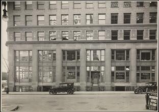 Italia-America Line, Exterior of 1 State Street, Whitehall St. Side of Bldg.