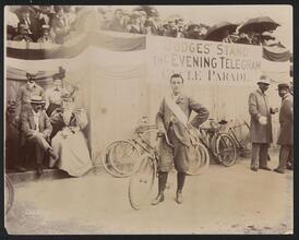 Bicycling, Evening Telegram Bicycle Parade.