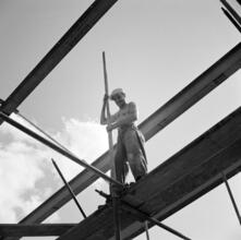 [Construction of the New York World's Fair site.]