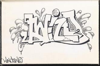 WIND 2 [Page in Daze's black book.]