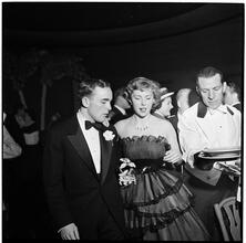 Betsy Von Furstenberg [At a party.]