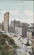 New York City, Flatiron Building.