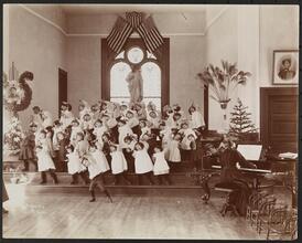 N.Y. Foundling Hospital, 68th St., Excercises.