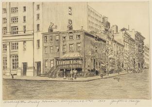Washington Irving House - Irving Place & E. 17th St. 1947.